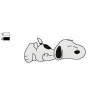 Snoopy Embroidery Design 7